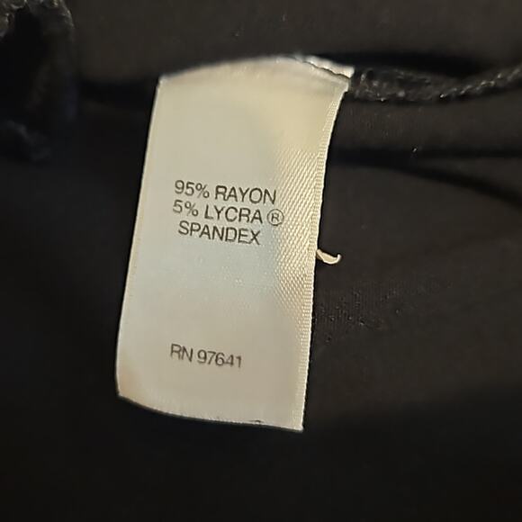 J. Jill Wearever Collection Black Cardigan Knit Sweater Women's Small 2-Button - Picture 5 of 7